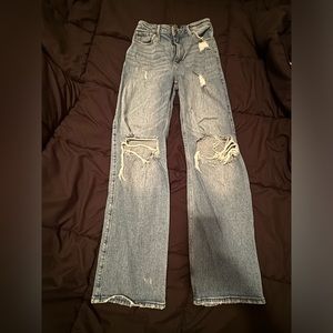 Hollister Ultra High Rise Dad Jean Vintage Stretch